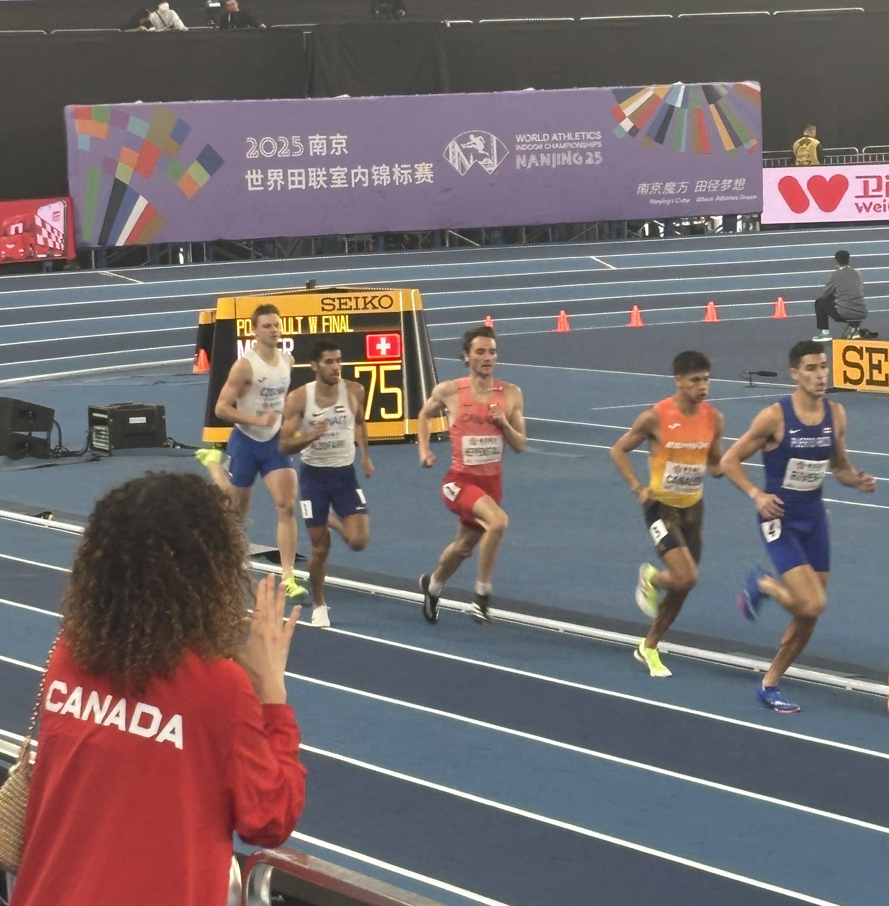 Rob Heppenstall at the World Championships in Nanjing